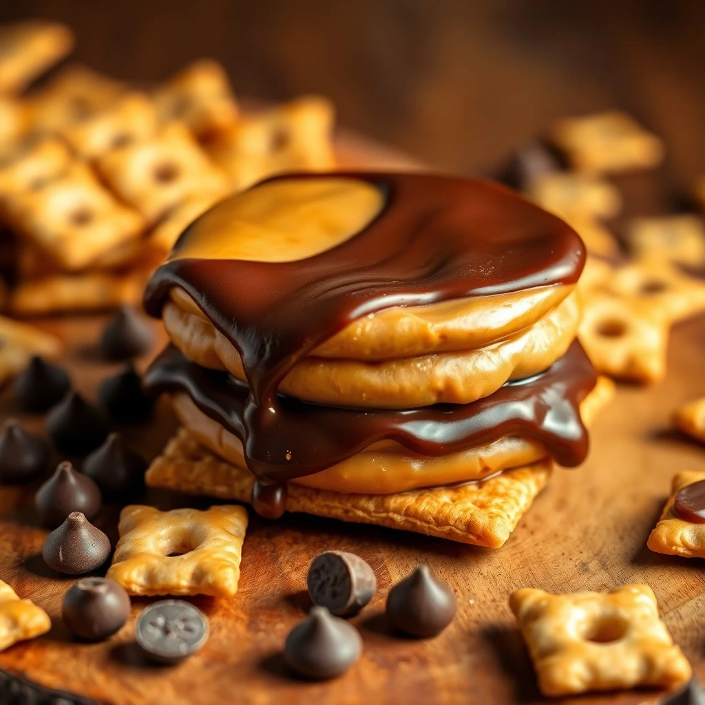 Best Recipe for Cheez-It Peanut Butter and Chocolate