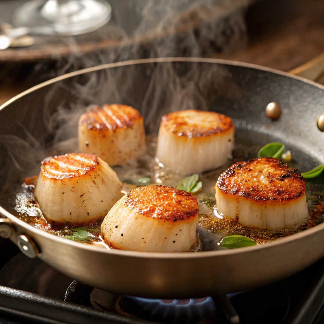 fishcakes and scallops stir fry recipe