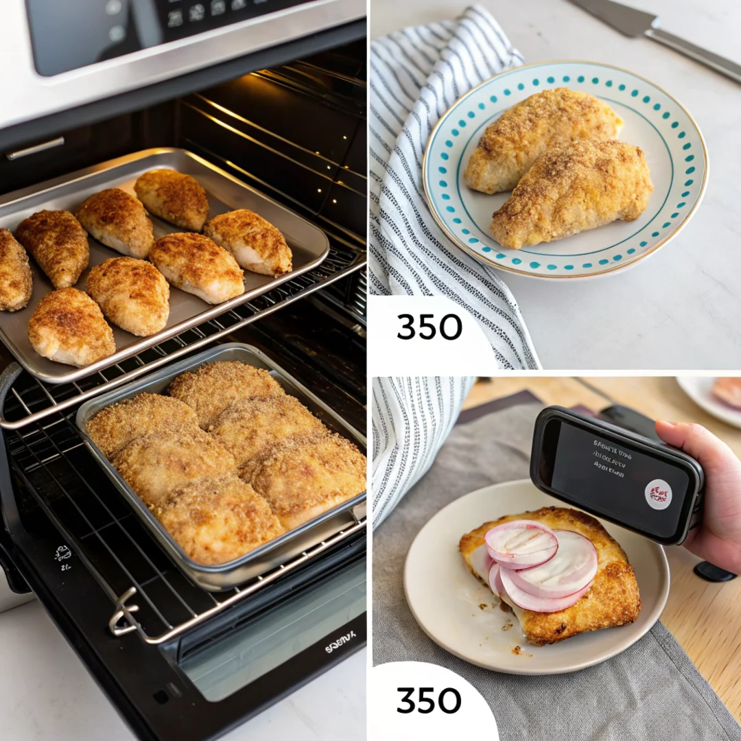 How to reheat frozen Chicken Cordon Bleu in an oven, air fryer, and microwave