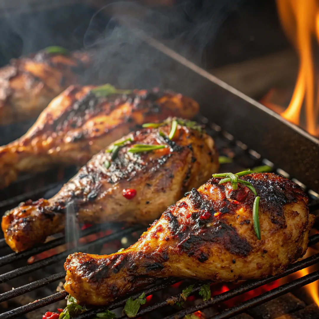 Grilled Jerk Chicken Cooking for Jerk Chicken Pasta