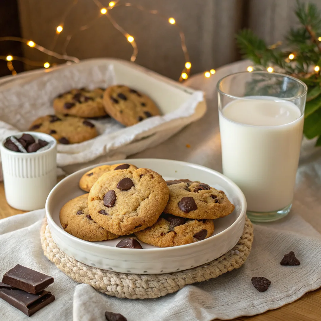 Vegan gluten-free chocolate chip cookies