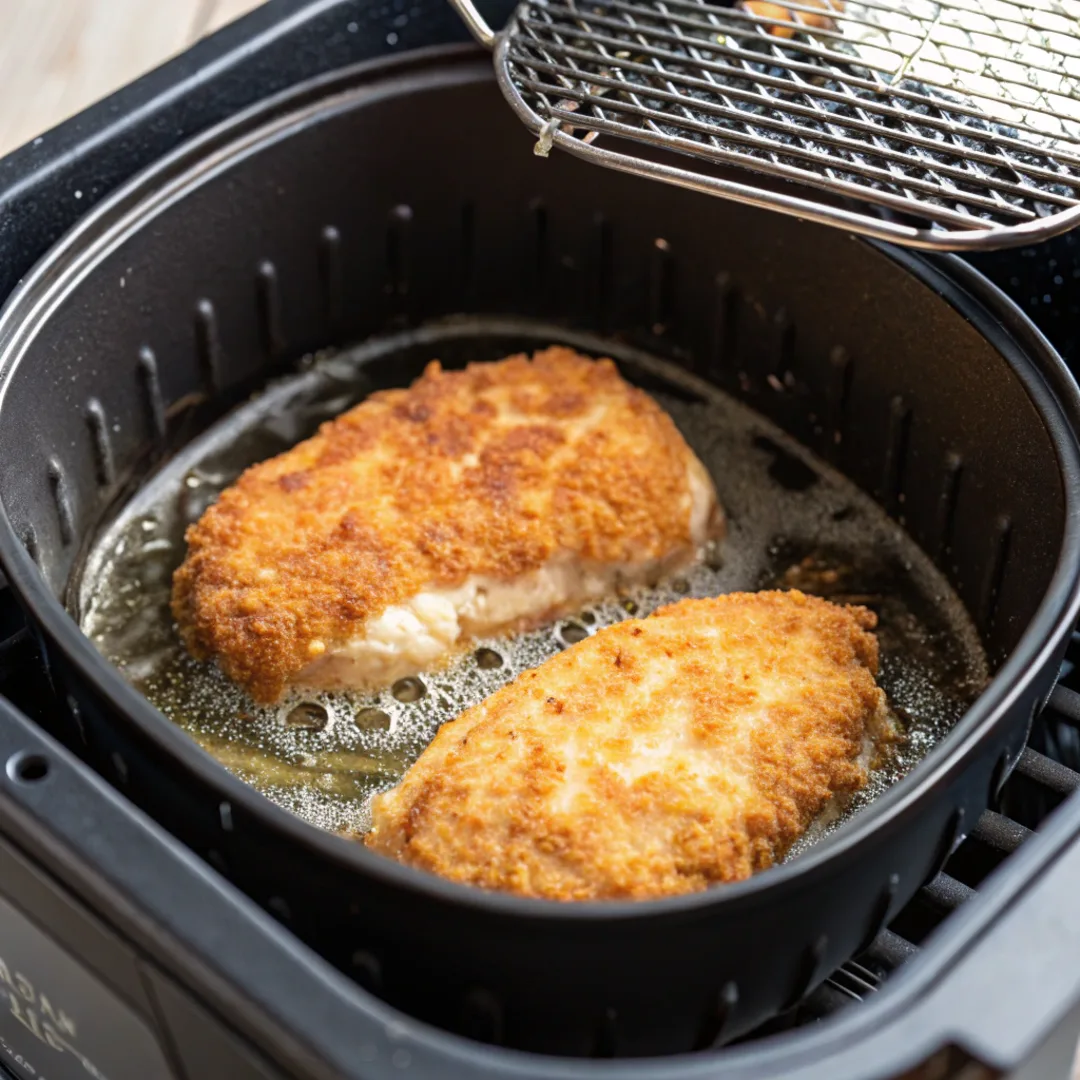 Air Frying Frozen Chicken Cordon Bleu