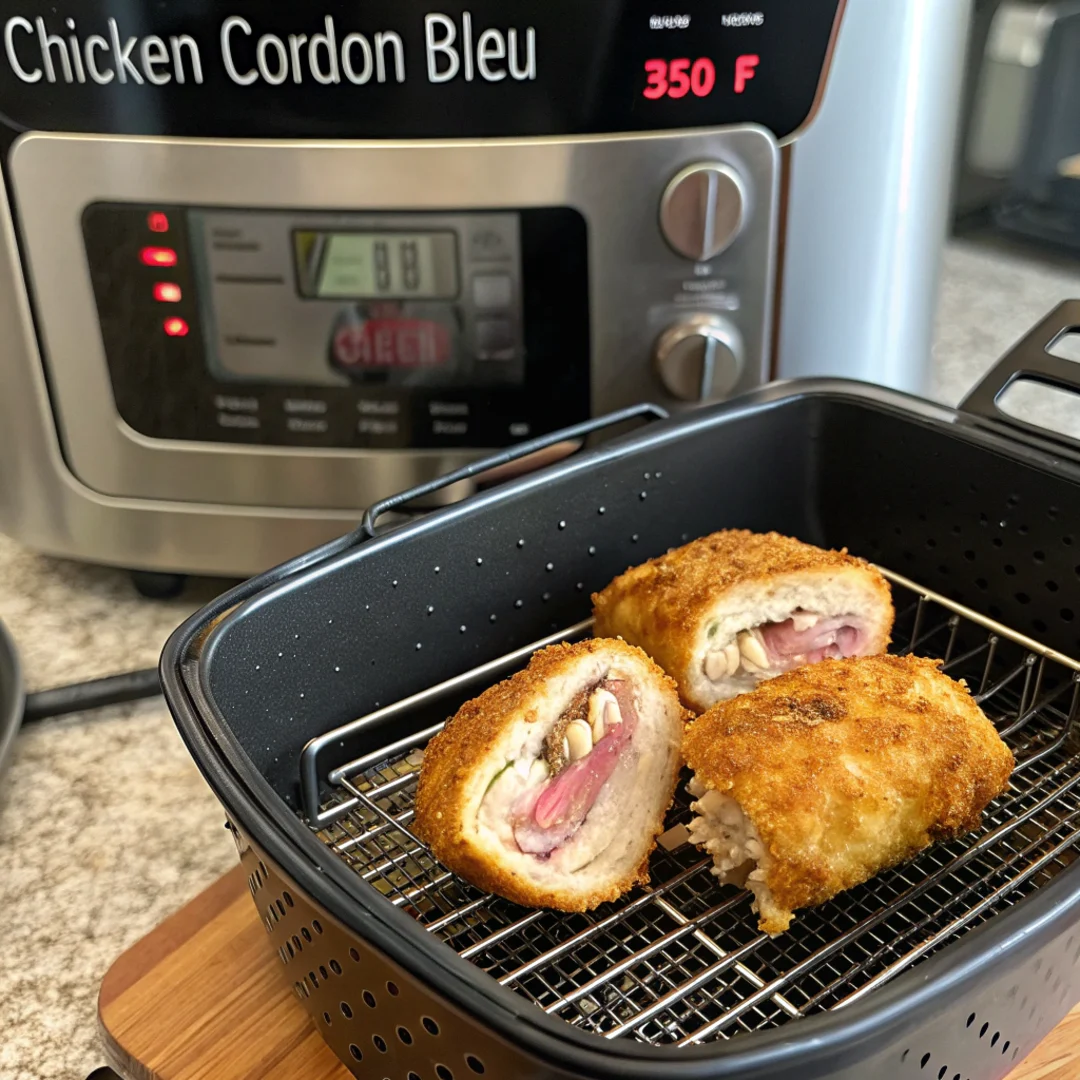 Reheating chicken cordon bleu air fryer method for crispy results