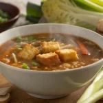 Sizzling Rice Soup with Crispy Rice and Vegetables